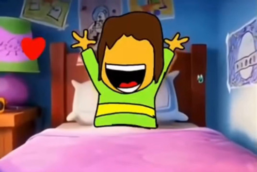 Cover artwork for Captain Underpants as Deltarune