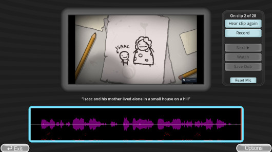 Cover artwork for the binding of isaac intro