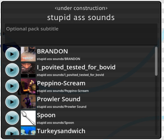 Cover artwork for LVR's Mod Pack (stupid ass sounds)
