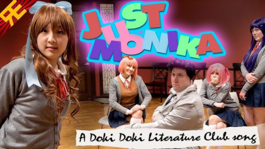 Cover artwork for Just Monika