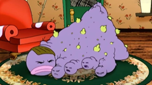 Cover artwork for Courage the Cowardly Dog - The Clutching Foot