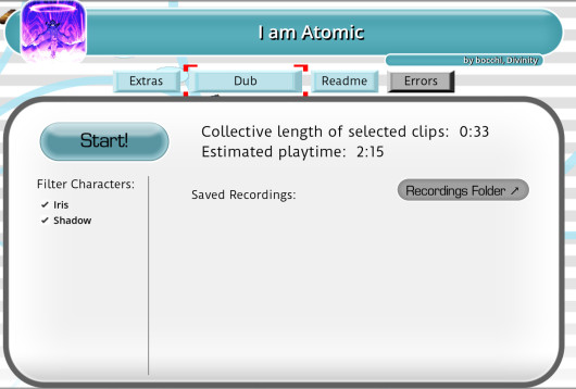 Cover artwork for I am Atomic - Eminence in Shadow Dub Mod Pack