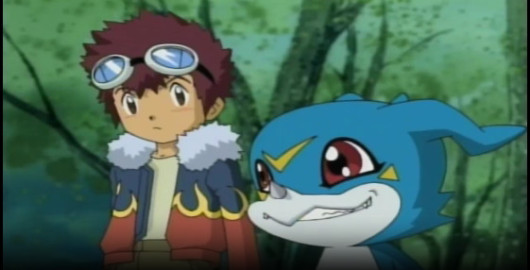 Cover artwork for No lo permitas Davis - Digimon Adventure 02 LAT