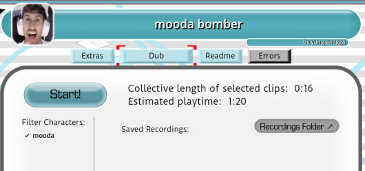 Cover artwork for mooda bomber