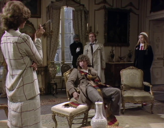 Cover artwork for Doctor Who- City of Death: Chair Scene