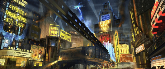 Cover artwork for Shadows of evil intro