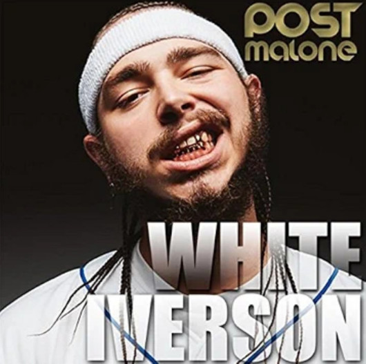 Cover artwork for Post Malone - White Iverson