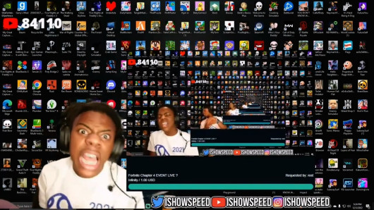 Cover artwork for IShowSpeed Argues with Himself (Infinite Loop)
